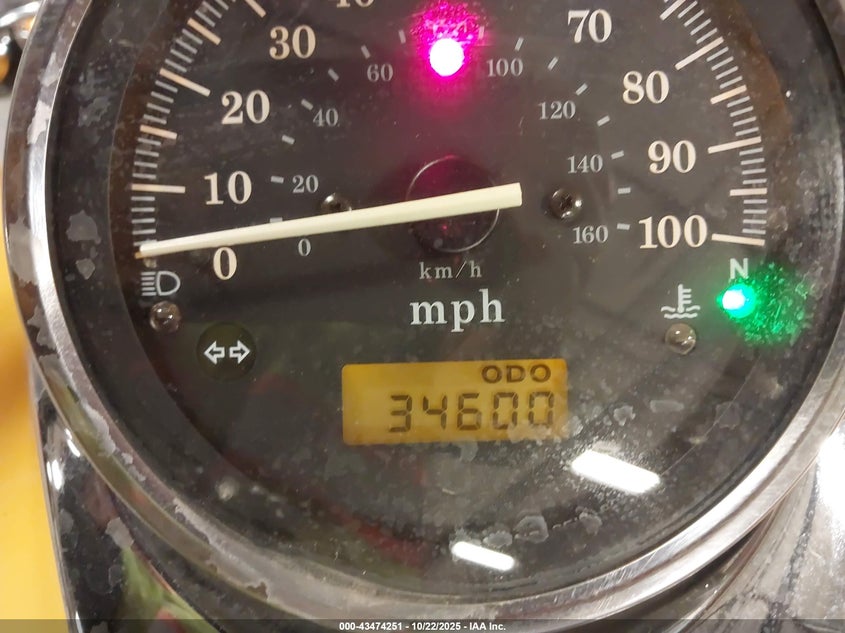 2002 Honda Vt750 Dc VIN: JH2RC44042M613547 Lot: 43474251