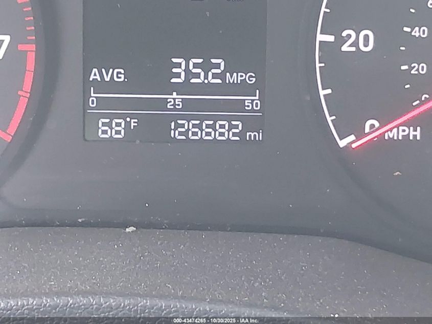 2019 Hyundai Accent Se VIN: 3KPC24A32KE082637 Lot: 43474265