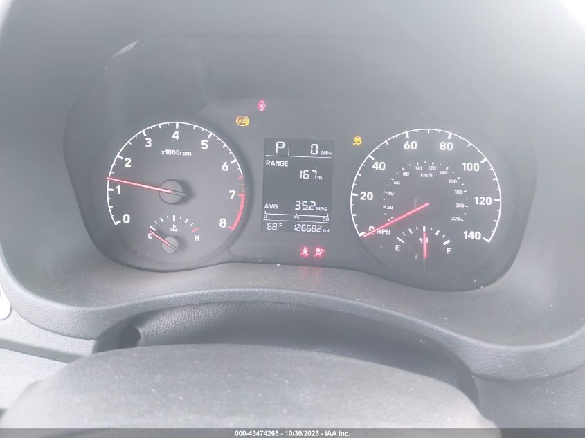 2019 Hyundai Accent Se VIN: 3KPC24A32KE082637 Lot: 43474265