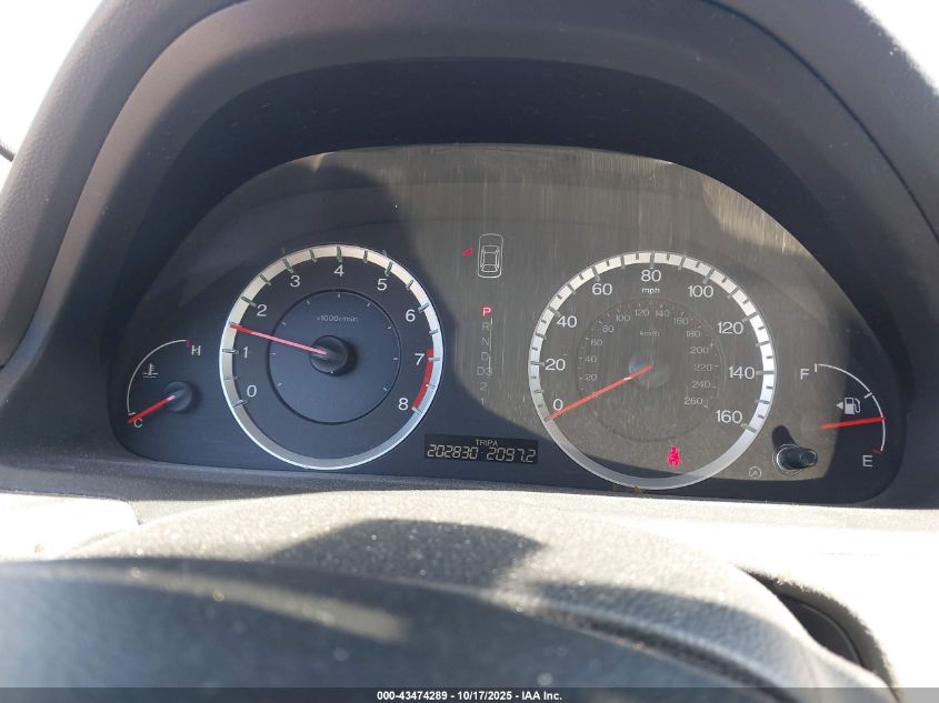 2009 Honda Accord 2.4 Lx VIN: 1HGCP26309A178411 Lot: 43474289