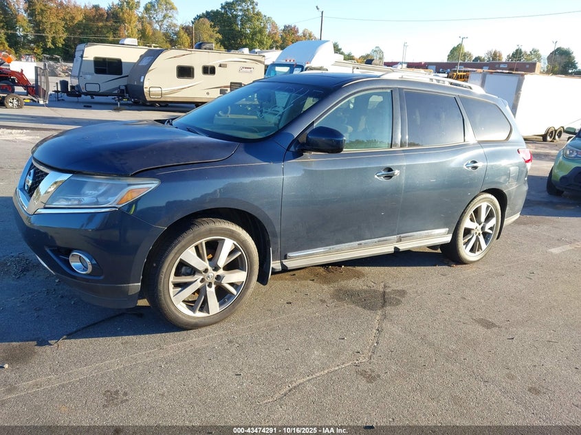 2014 NISSAN PATHFINDER PLATINUM 5N1AR2MM3EC714449