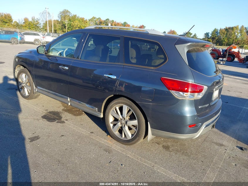 2014 NISSAN PATHFINDER PLATINUM 5N1AR2MM3EC714449