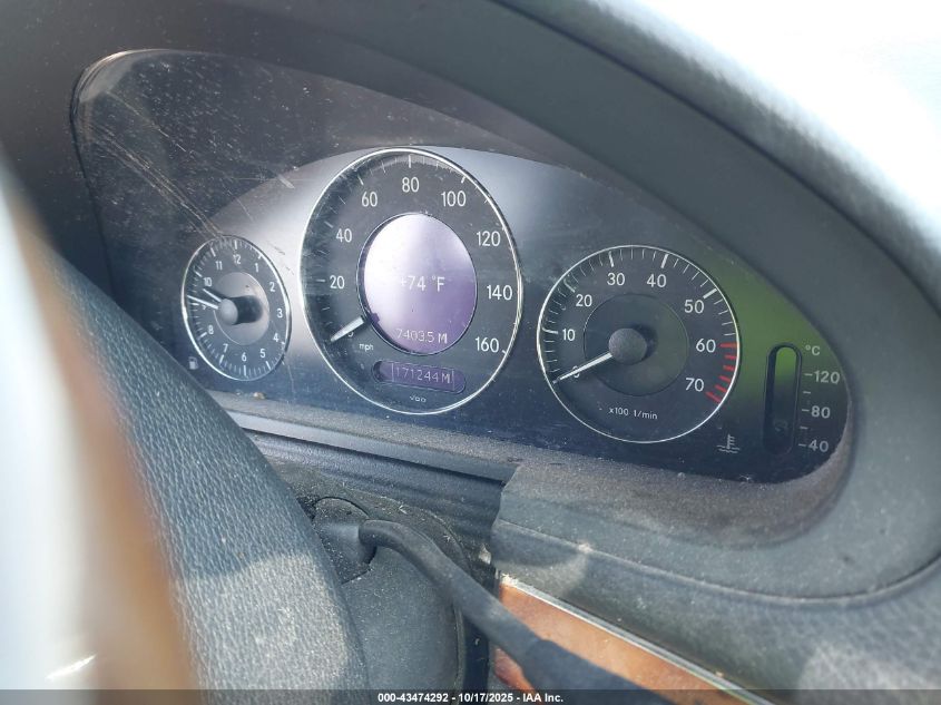 2004 Mercedes-Benz E 320 VIN: WDBUF65J74A587574 Lot: 43474292