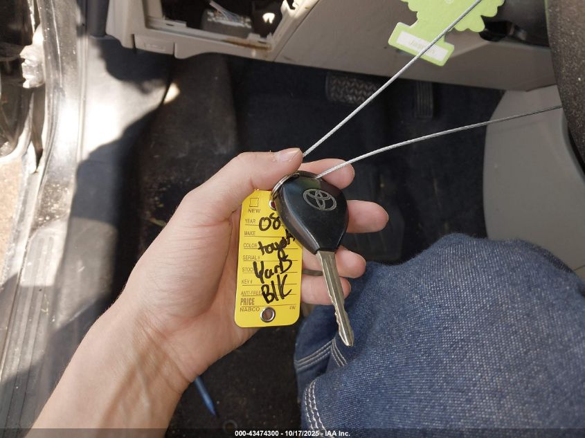 2008 Toyota Yaris S VIN: JTDBT903X81251645 Lot: 43474300