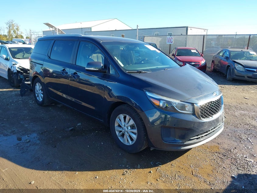 2017 KIA SEDONA LX - KNDMB5C19H6252836