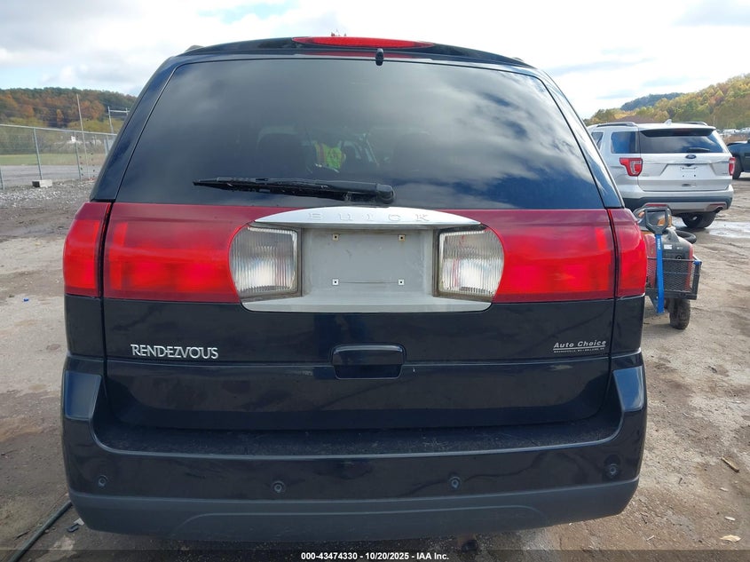 2007 Buick Rendezvous Cx VIN: 3G5DA03LX7S587841 Lot: 43474330