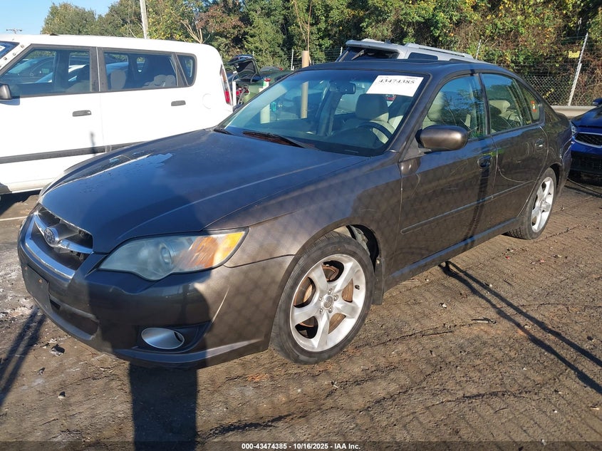 4S3BL626597218606 2009 SUBARU LEGACY photo no. 2