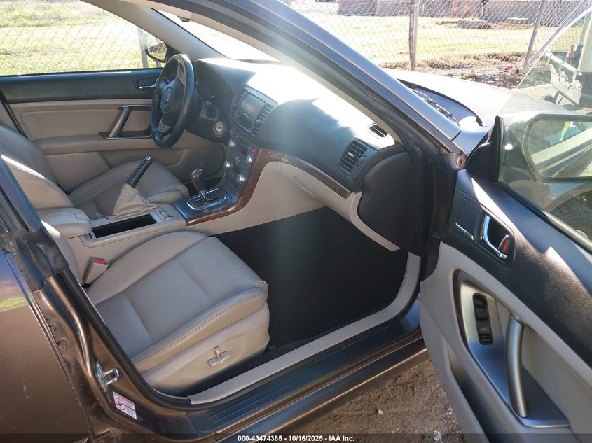 4S3BL626597218606 2009 SUBARU LEGACY photo no. 5
