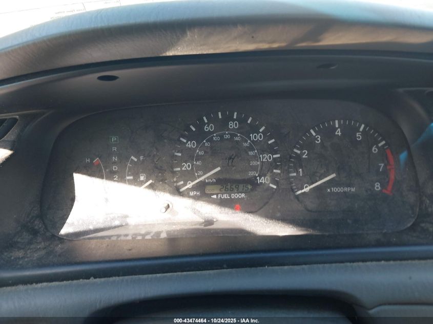 2001 Toyota Camry Le VIN: JT2BG22K210550115 Lot: 43474464