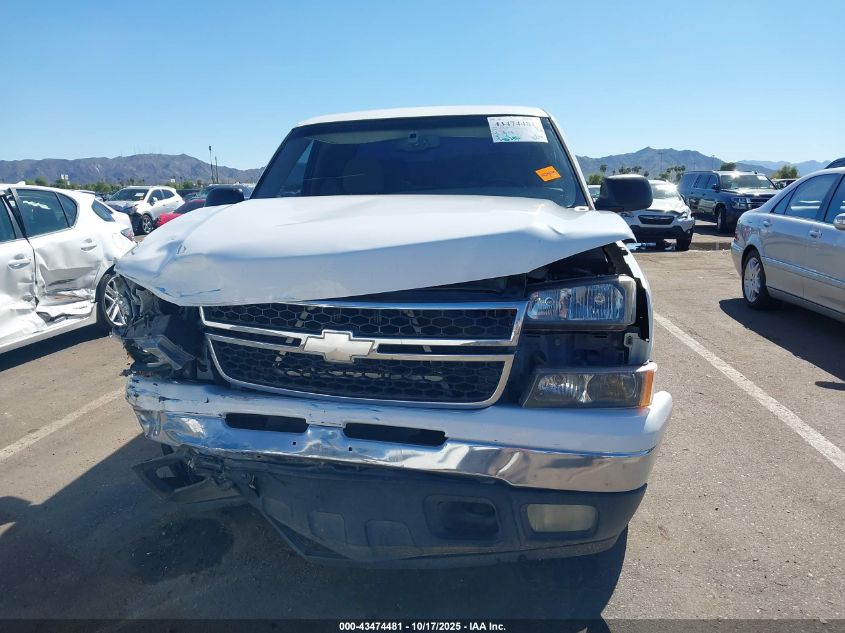 2006 Chevrolet Silverado 1500 Lt1 VIN: 1GCEC19Z26Z148000 Lot: 43474481