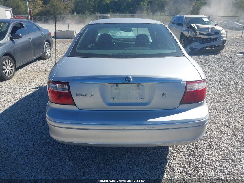 2005 Mercury Sable Ls VIN: 1MEFM55S15A619096 Lot: 43474489