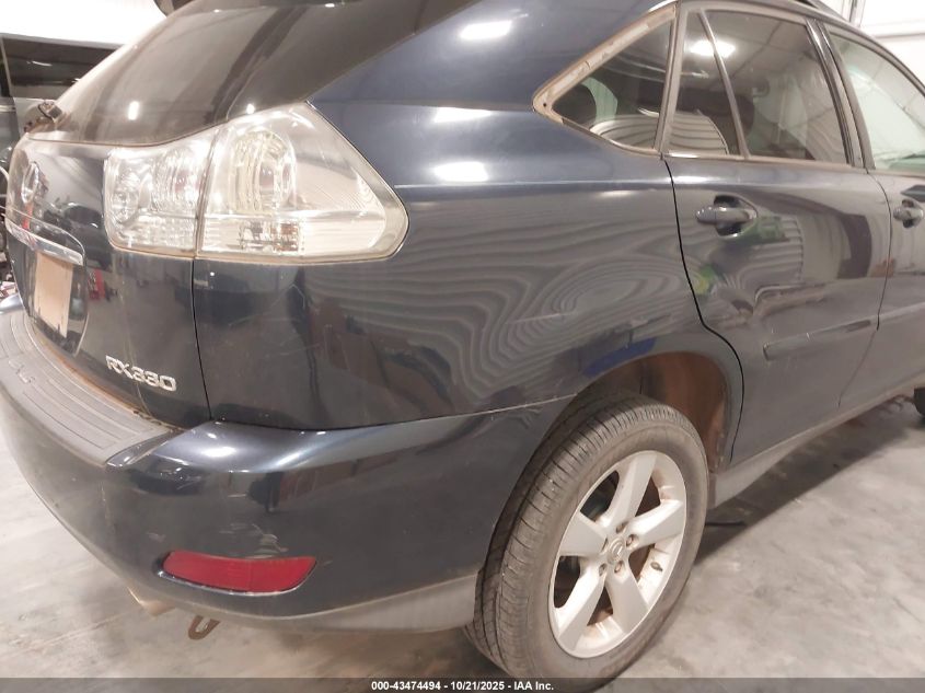 2005 Lexus Rx 330 VIN: 2T2HA31U25C044206 Lot: 43474494