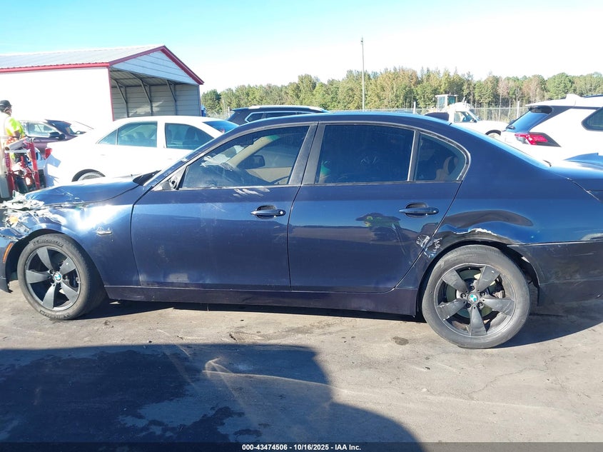 2006 BMW 525I VIN: WBANE53536CK87642 Lot: 43474506