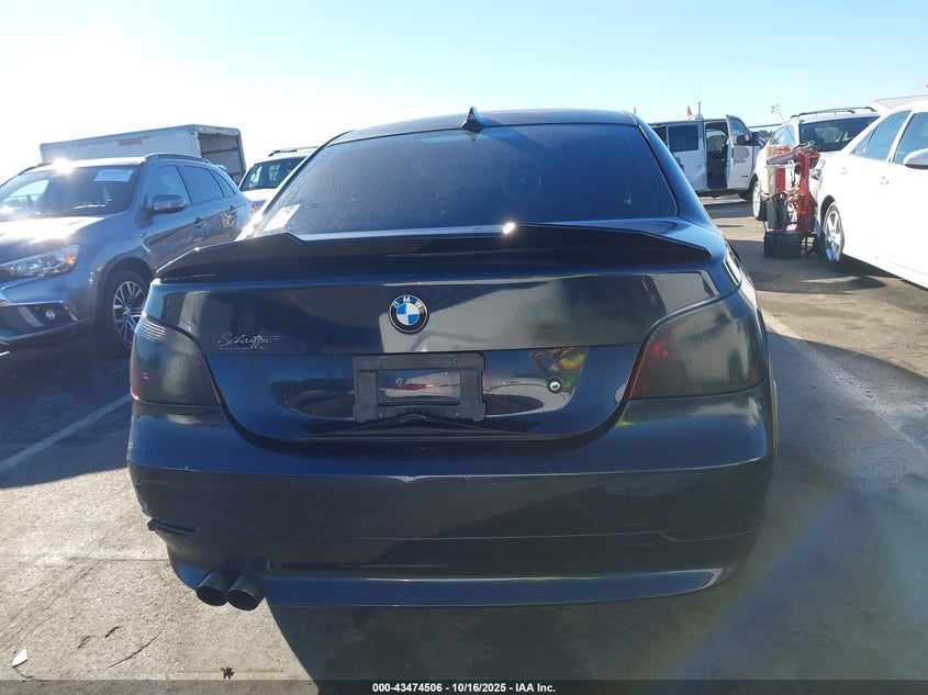 2006 BMW 525I VIN: WBANE53536CK87642 Lot: 43474506