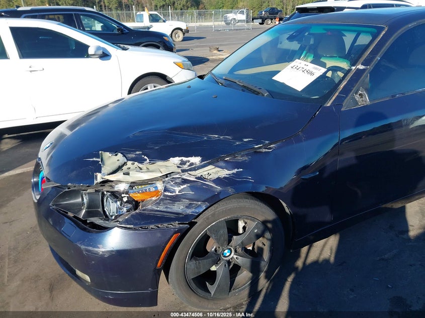 2006 BMW 525I VIN: WBANE53536CK87642 Lot: 43474506