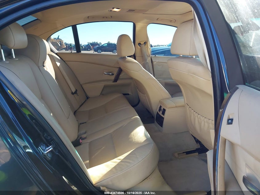 2006 BMW 525I VIN: WBANE53536CK87642 Lot: 43474506