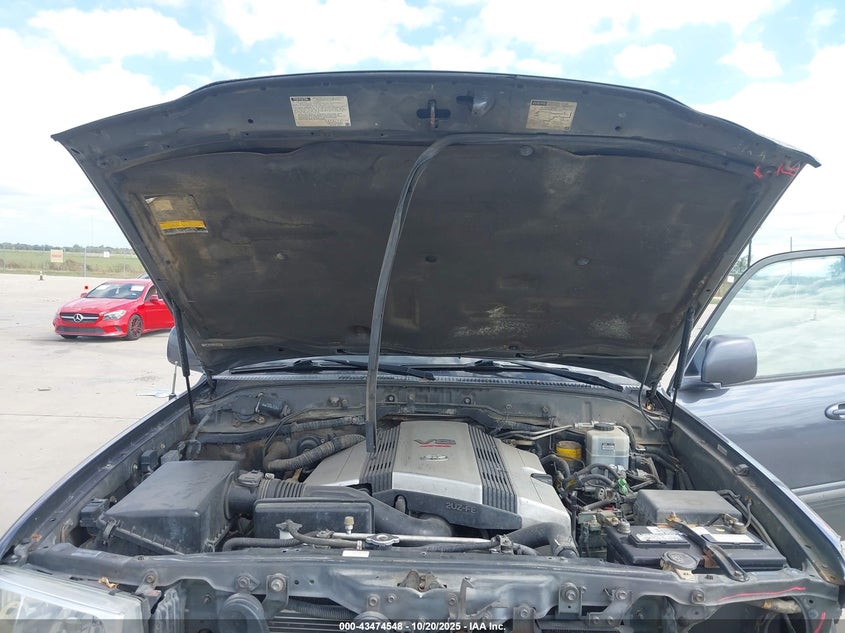 2005 Toyota Land Cruiser V8 VIN: JTEHT05J552070760 Lot: 43474548