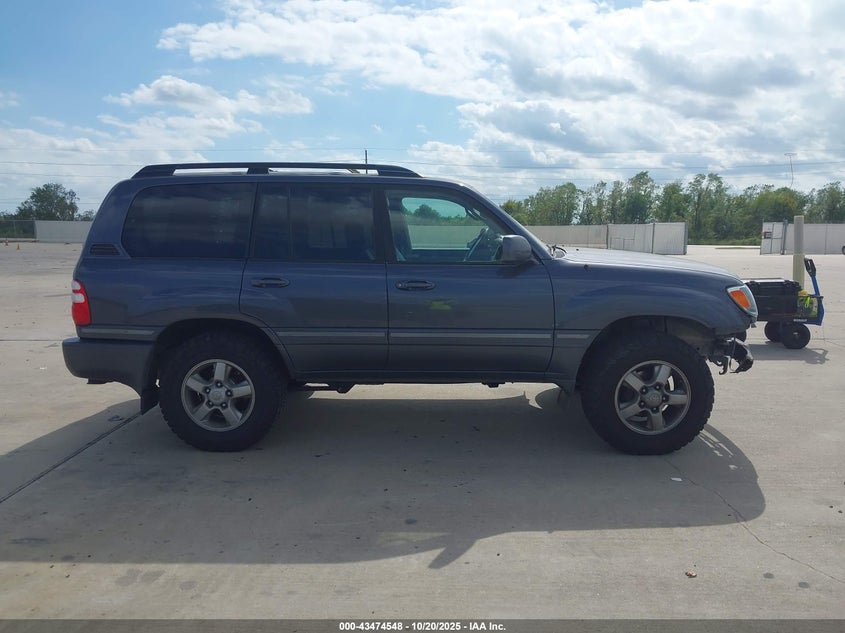 2005 Toyota Land Cruiser V8 VIN: JTEHT05J552070760 Lot: 43474548