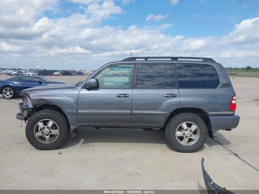 2005 Toyota Land Cruiser V8 VIN: JTEHT05J552070760 Lot: 43474548