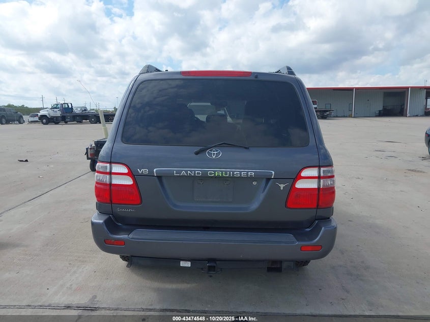 2005 Toyota Land Cruiser V8 VIN: JTEHT05J552070760 Lot: 43474548