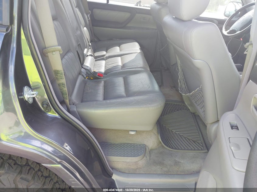 2005 Toyota Land Cruiser V8 VIN: JTEHT05J552070760 Lot: 43474548