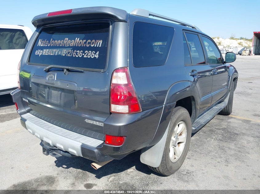 JTEBT14R340032473 2004 TOYOTA 4RUNNER photo no. 4