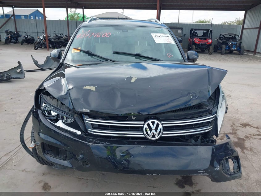 2017 VOLKSWAGEN TIGUAN 2.0T WOLFSBURG EDITION WVGRV7AX9HW509764