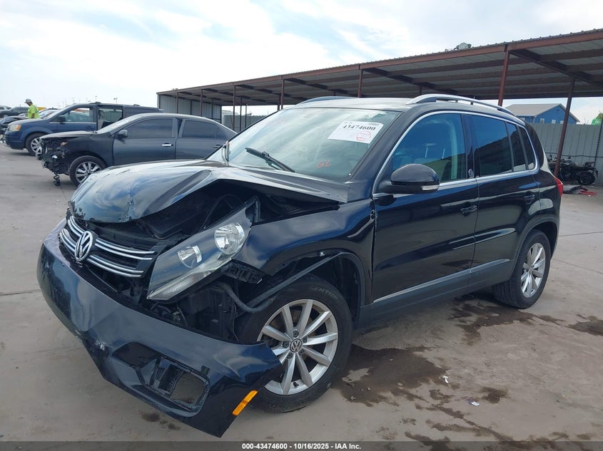 2017 VOLKSWAGEN TIGUAN 2.0T WOLFSBURG EDITION WVGRV7AX9HW509764