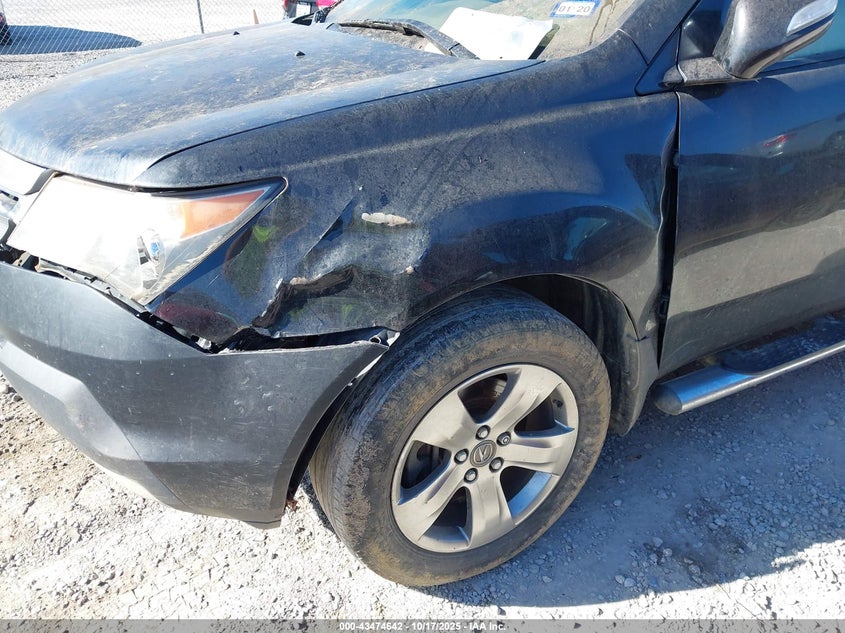 2007 Acura Mdx Sport Package VIN: 2HNYD28897H503331 Lot: 43474642