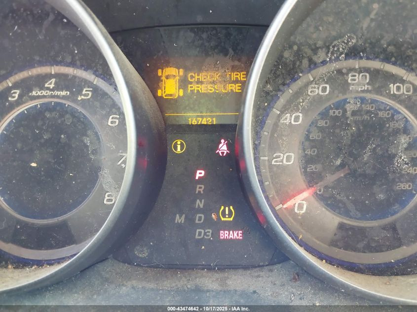 2007 Acura Mdx Sport Package VIN: 2HNYD28897H503331 Lot: 43474642