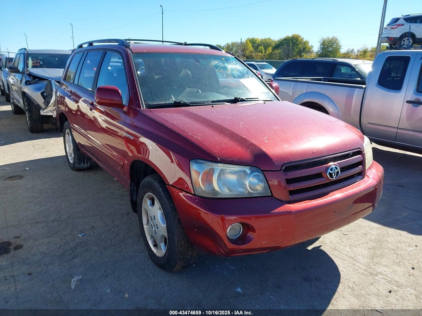JTEEP21A350085715 2005 Toyota Highlander Limited V6 auction photo 1