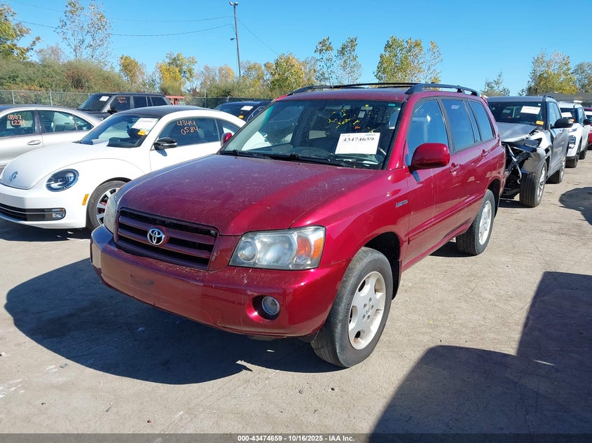 JTEEP21A350085715 2005 TOYOTA HIGHLANDER photo no. 2