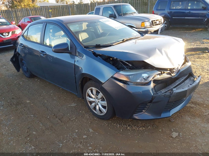 2015 TOYOTA COROLLA LE - 2T1BURHE5FC246722