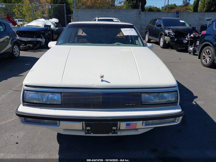 1989 Buick Lesabre Custom VIN: 1G4HP54C5KH410132 Lot: 43474709