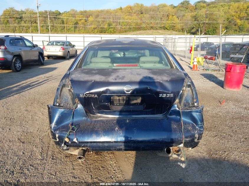 2006 Nissan Maxima 3.5 Se VIN: 1N4BA41E16C846013 Lot: 43474729