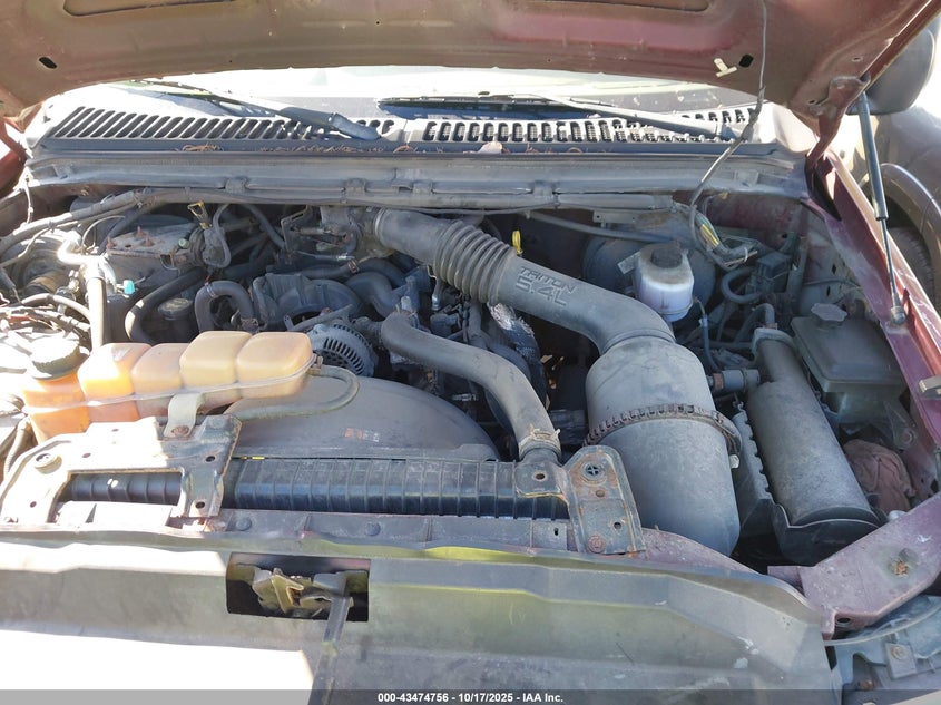 2004 Ford F-250 Lariat/Xl/Xlt VIN: 1FTNX21L64EC88492 Lot: 43474756