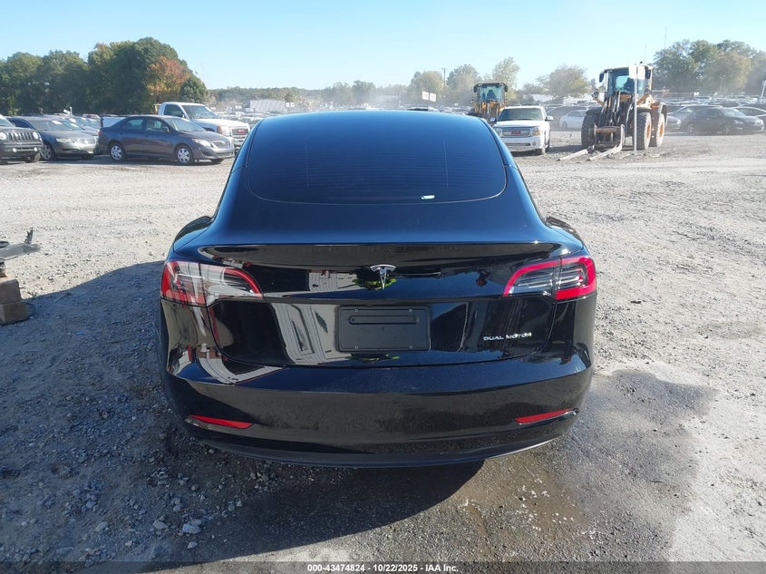 2023 Tesla Model 3 Long Range Dual Motor All-Wheel Drive VIN: 5YJ3E1EB6PF660036 Lot: 43474824