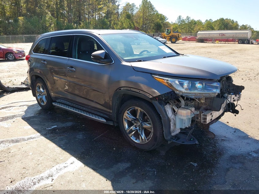 2017 TOYOTA HIGHLANDER LIMITED PLATINUM - 5TDYZRFH0HS200718