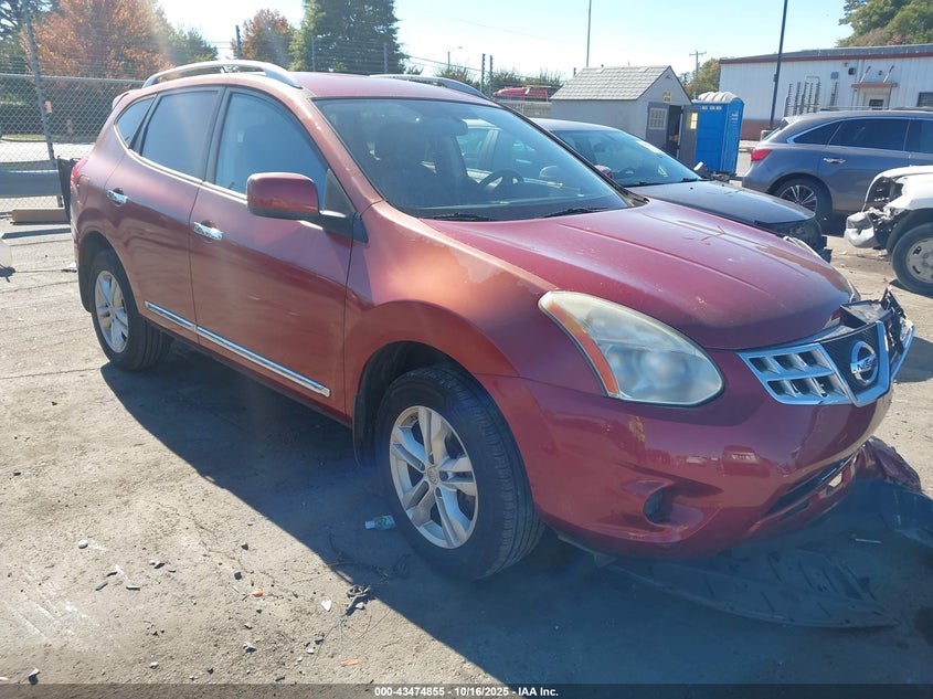 JN8AS5MV9CW411792 2012 Nissan Rogue Sv auction photo 1