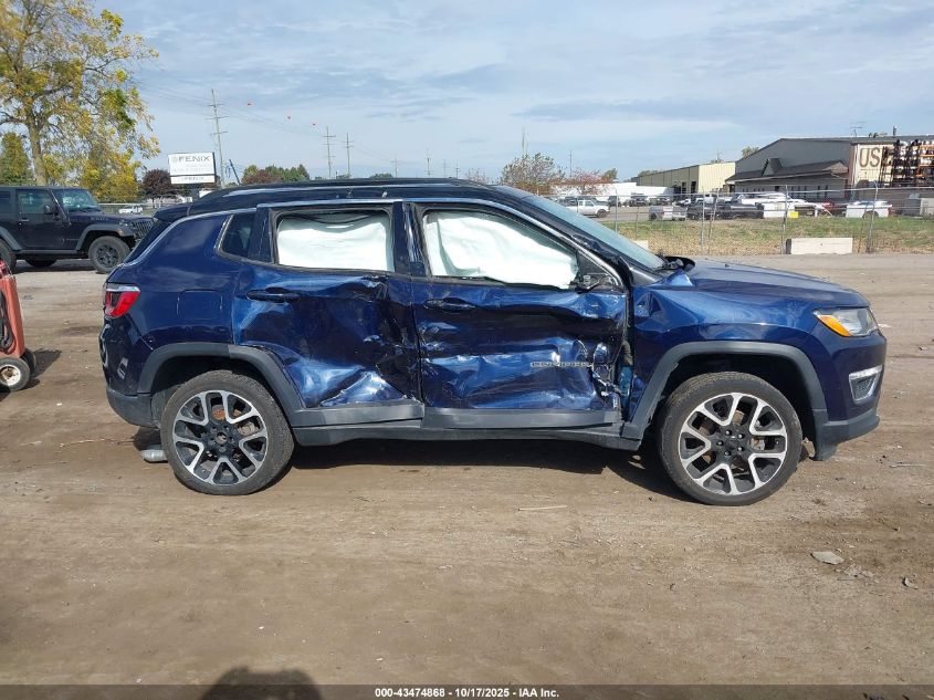 2018 JEEP COMPASS LIMITED 4X4 3C4NJDCB6JT238513
