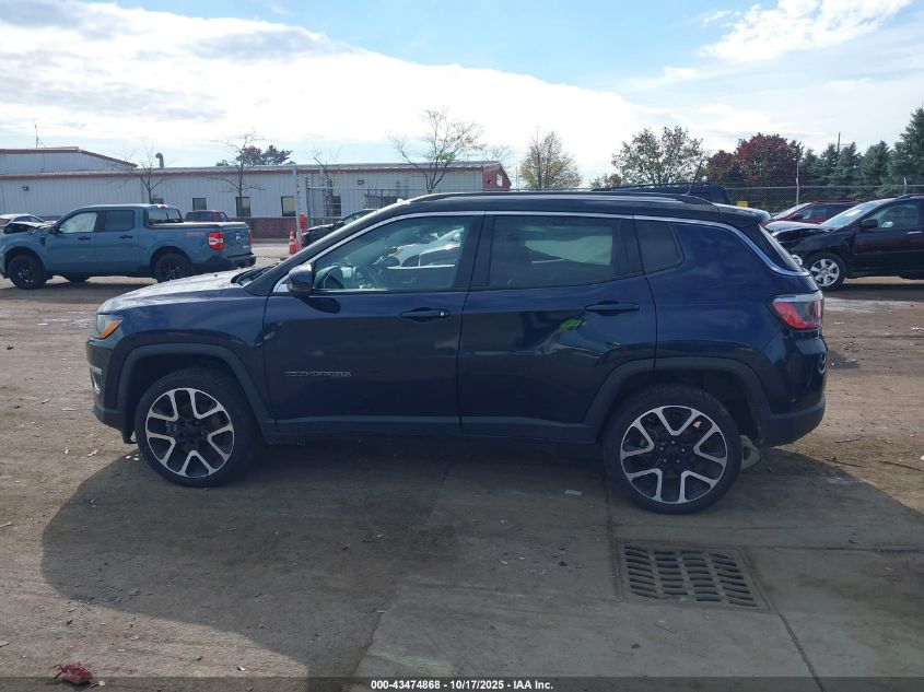 2018 JEEP COMPASS LIMITED 4X4 3C4NJDCB6JT238513
