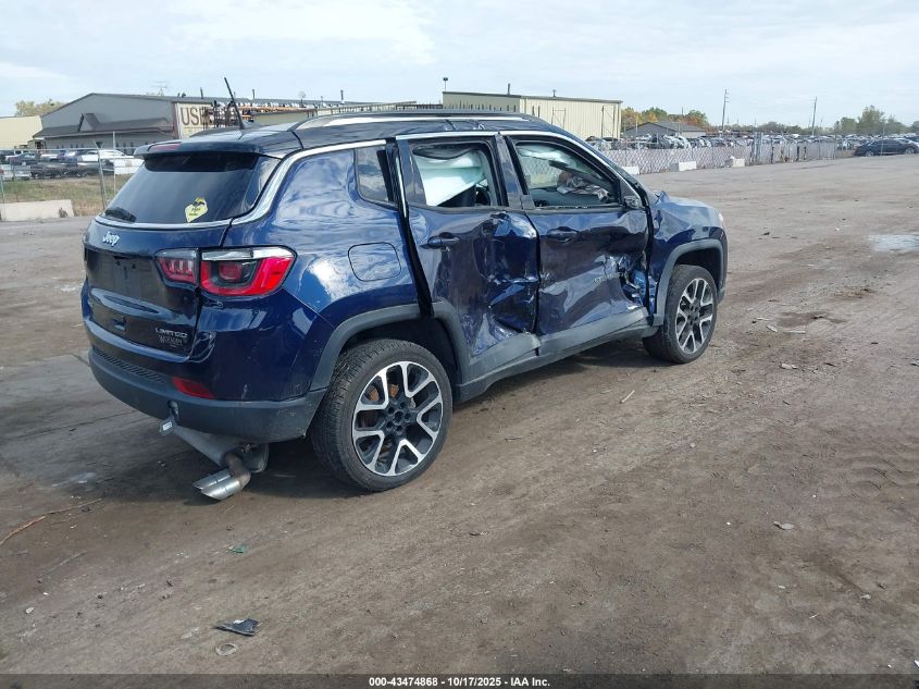 2018 JEEP COMPASS LIMITED 4X4 3C4NJDCB6JT238513