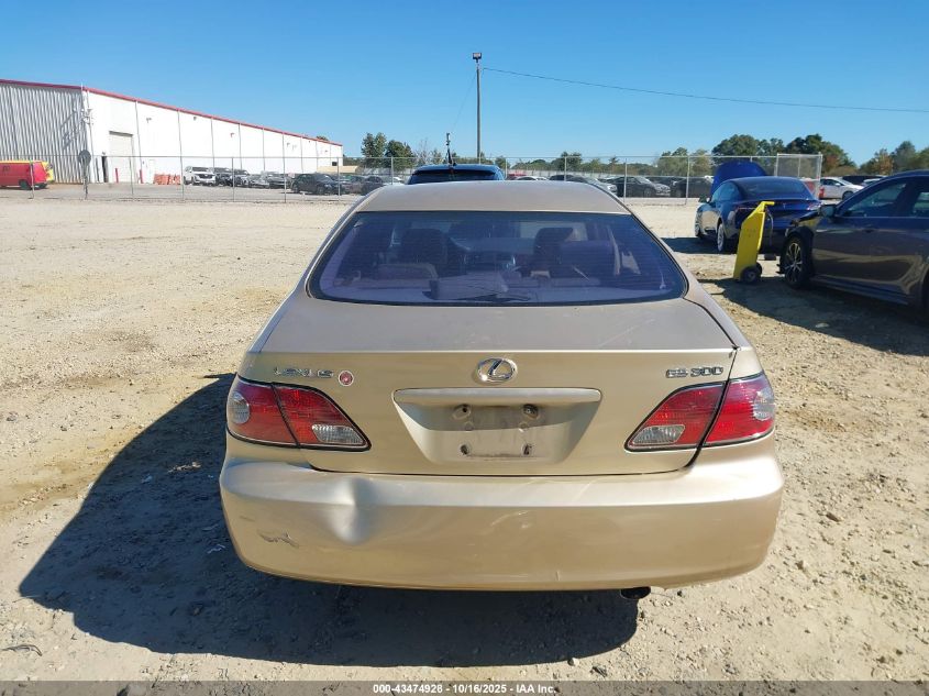 2002 Lexus Es 300 VIN: JTHBF30G620050277 Lot: 43474928