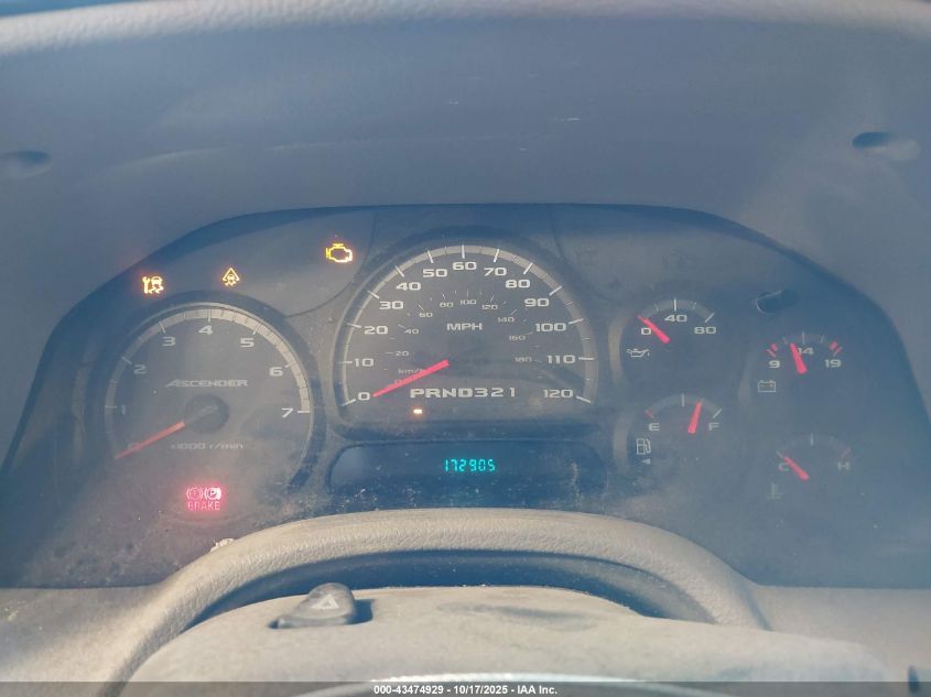 2007 Isuzu Ascender S VIN: 4NUDS13S372701861 Lot: 43474929