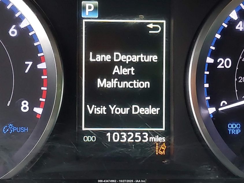 2019 Toyota Highlander Le VIN: 5TDZZRFH5KS355258 Lot: 43474962