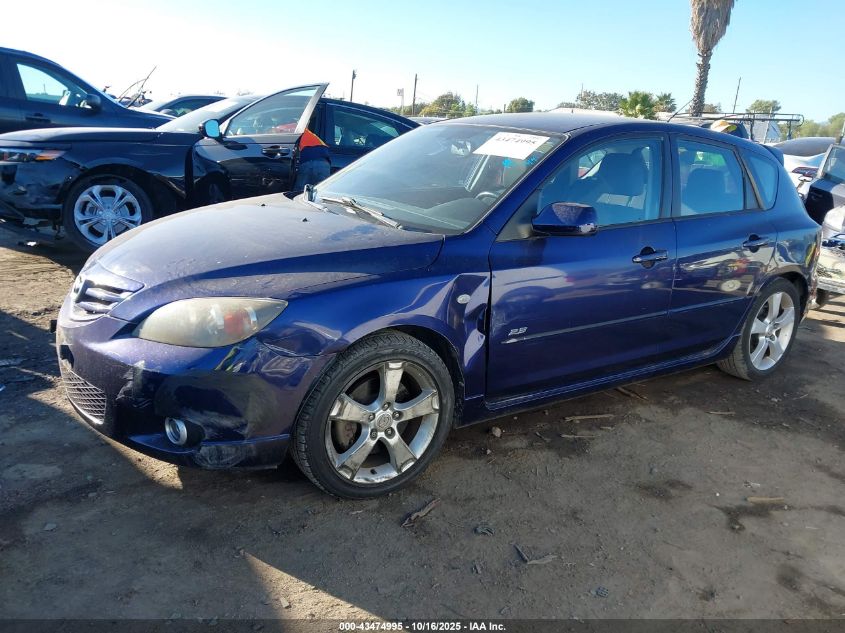 2005 Mazda Mazda3 S VIN: JM1BK343351331102 Lot: 43474995
