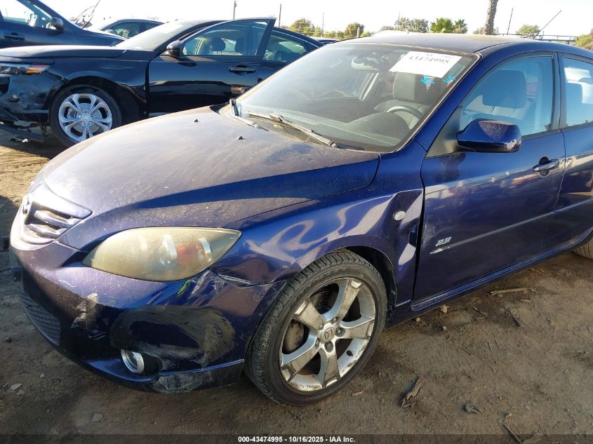 2005 Mazda Mazda3 S VIN: JM1BK343351331102 Lot: 43474995