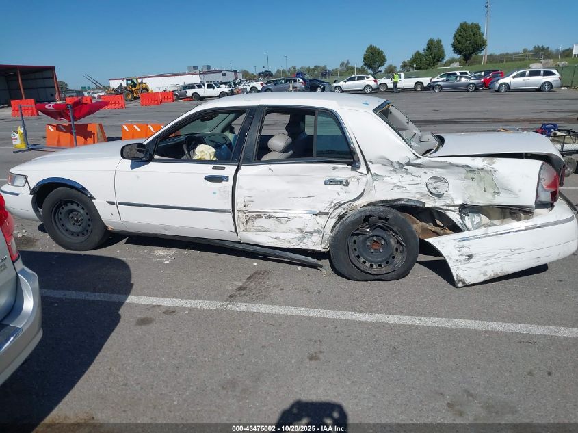 2000 Mercury Grand Marquis Ls VIN: 2MEFM75W8YX614391 Lot: 43475002
