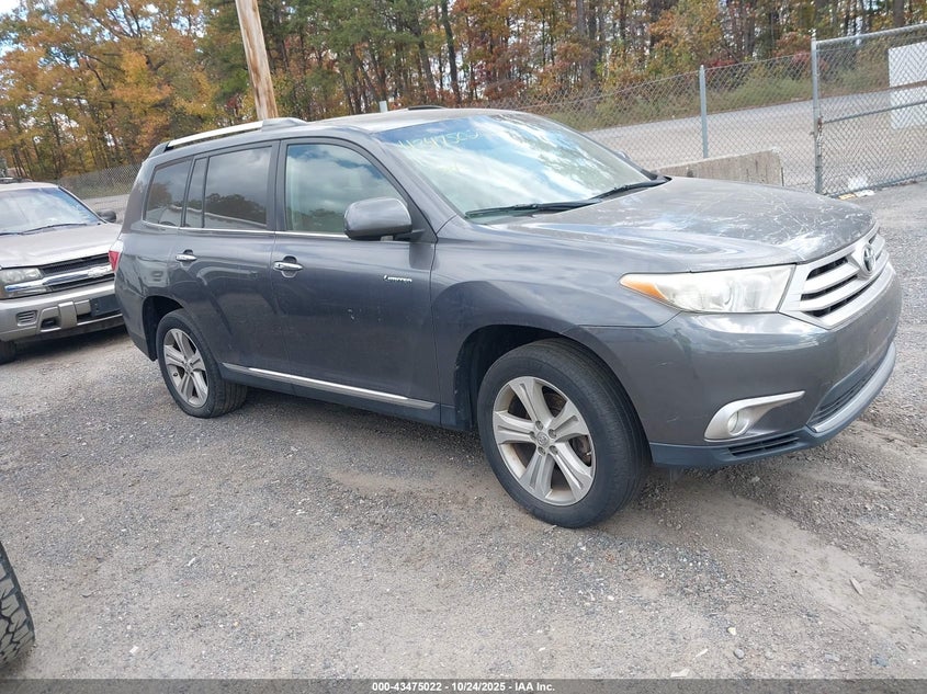 2013 TOYOTA HIGHLANDER LIMITED V6 - 5TDDK3EH5DS231877