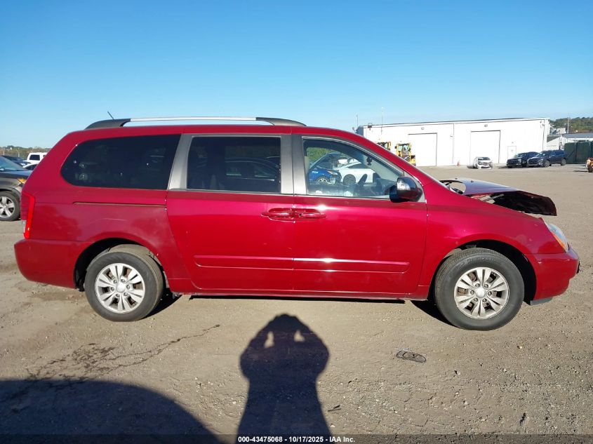 2012 Kia Sedona Lx VIN: KNDMG4C7XC6487075 Lot: 43475068